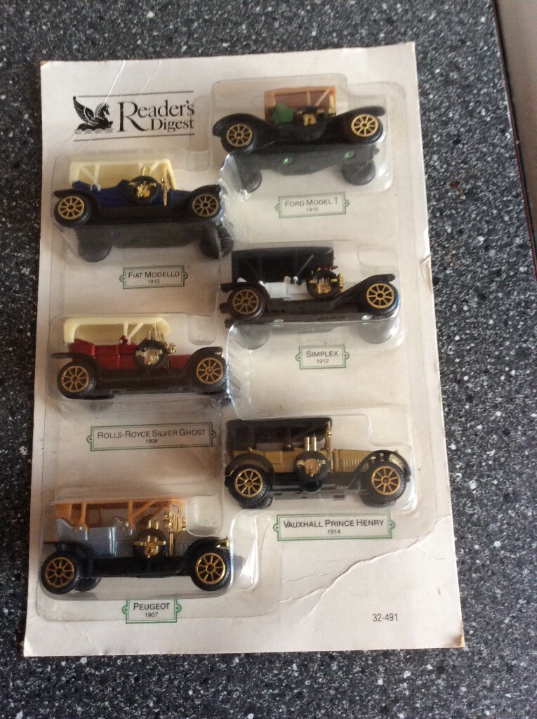 vintage miniature cars